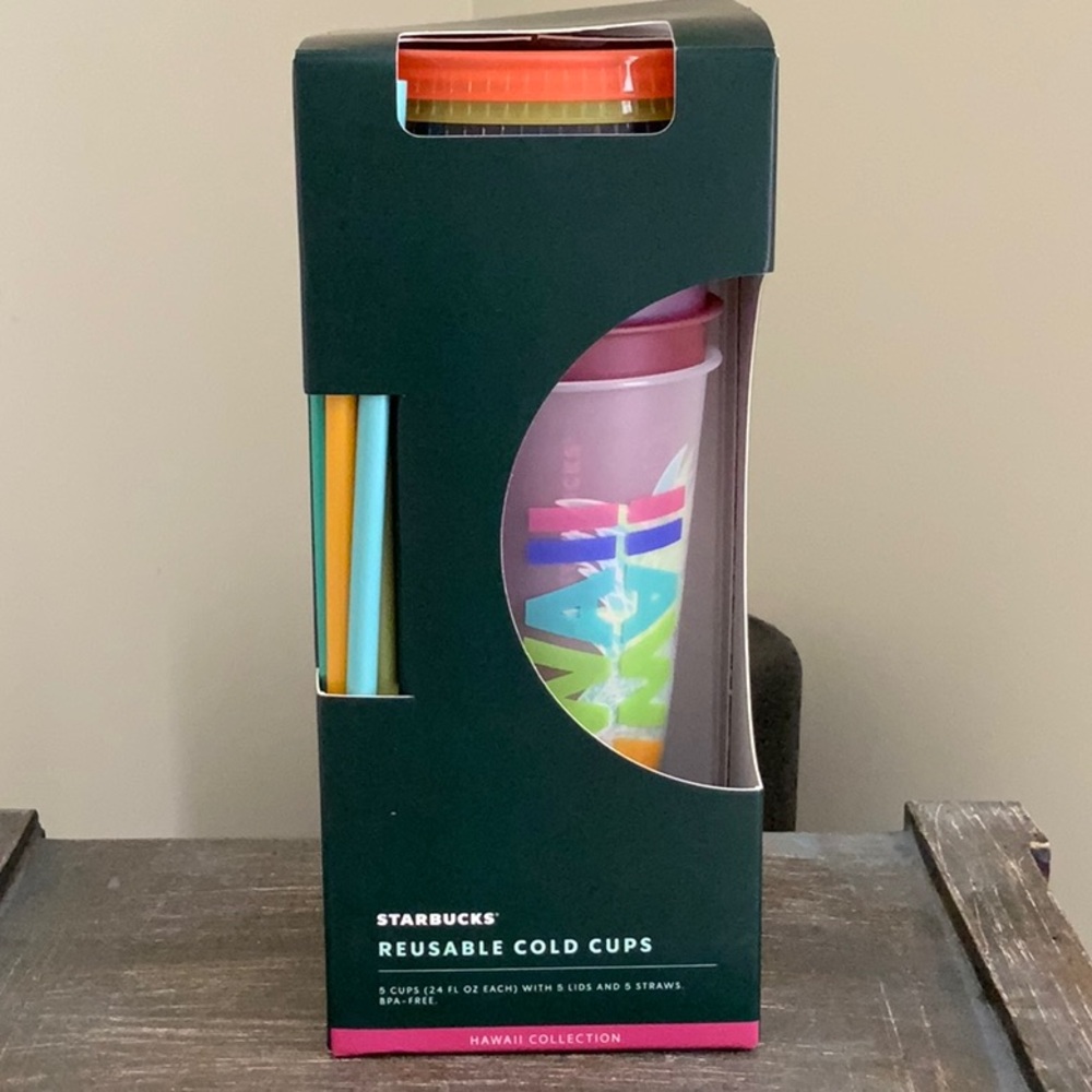 Starbucks reusable cups 🥤 Hawaii Collection